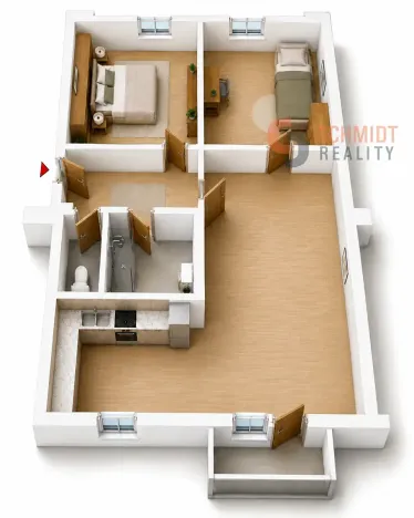 Pronájem bytu 3+kk, Hodonín, Skácelova, 75 m2
