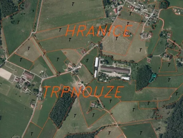 Prodej pozemku, Hranice, 1061 m2