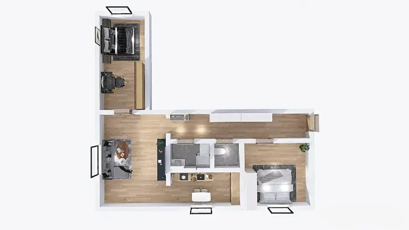 Prodej bytu 3+1, Kašperské Hory, Vimperská, 72 m2