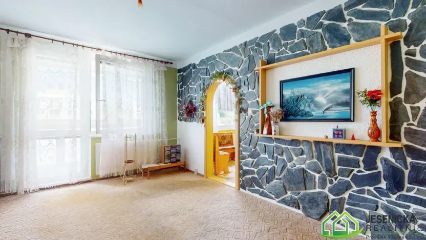 Prodej bytu 3+1, Jeseník, Lipovská, 71 m2