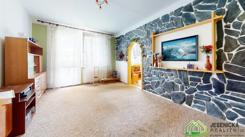 Prodej bytu 3+1, Jeseník, Lipovská, 71 m2