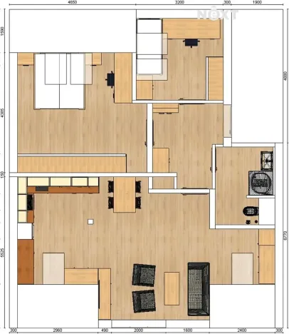 Prodej bytu 3+kk, Praha - Písnice, Libušská, 82 m2