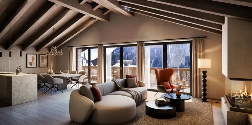 Prodej bytu 3+kk, Ischgl, Rakousko, 78 m2