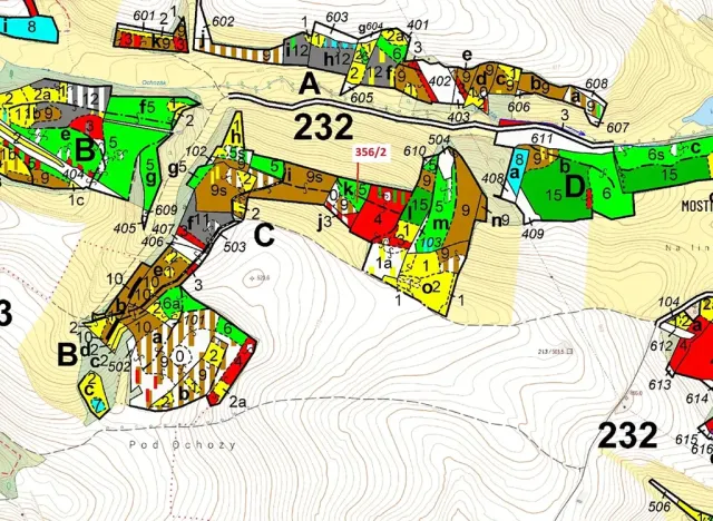 Dražba lesa, Velké Meziříčí, 1164 m2
