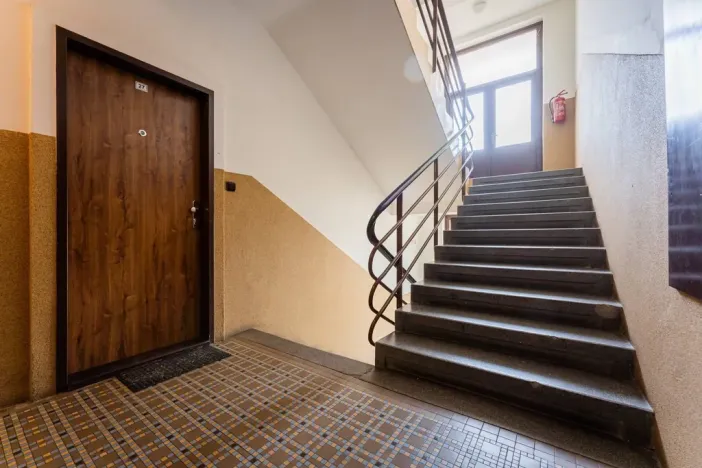 Pronájem bytu 1+kk, Praha - Karlín, Peckova, 34 m2