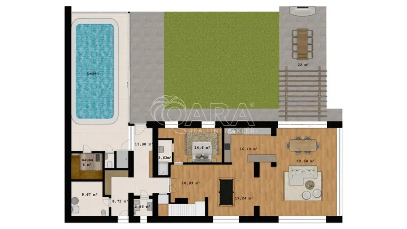 Prodej rodinného domu, Praha - Újezd nad Lesy, Hulická, 420 m2