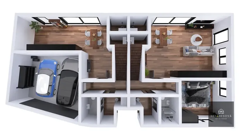 Prodej bytu 4+kk, Vysoký Újezd, V Chaloupkách, 140 m2