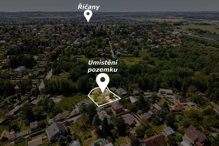 Prodej pozemku pro bydlení, Říčany, 1544 m2