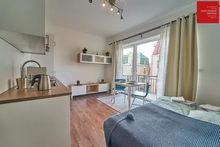 Pronájem bytu 1+kk, Mariánské Lázně, Dvořákova, 25 m2
