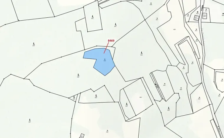 Dražba louky, Vsetín, 1957 m2