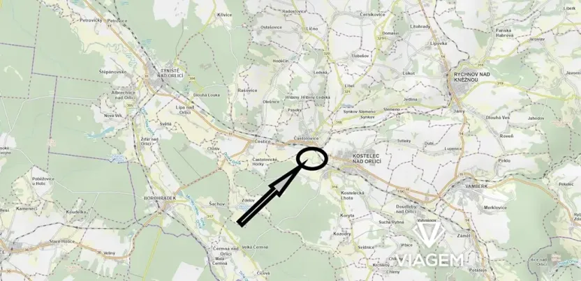 Prodej pole, Kostelec nad Orlicí, 1632 m2