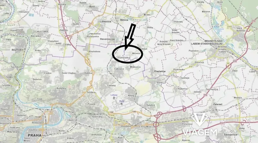 Prodej podílu pole, Praha - Třeboradice, 713 m2