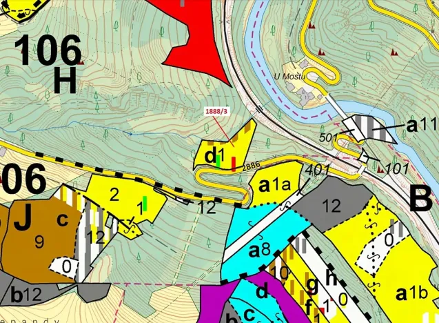 Dražba lesa, Držkov, 3360 m2