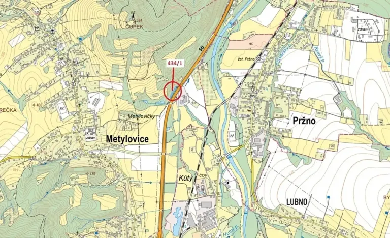 Dražba lesa, Metylovice, 2788 m2