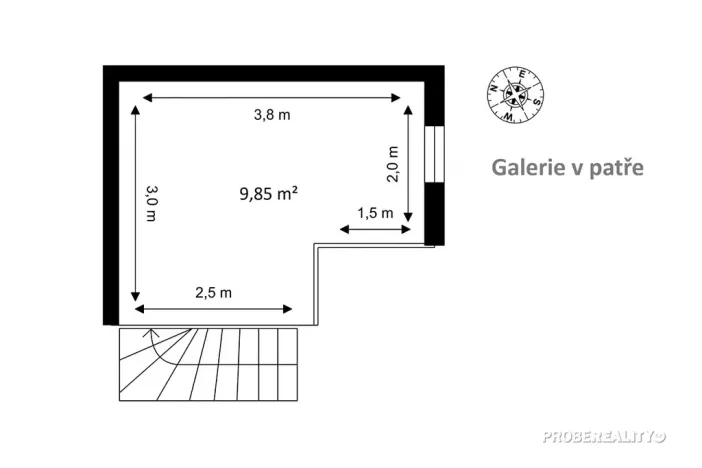Prodej bytu 2+kk, Praha - Vršovice, Přípotoční, 80 m2