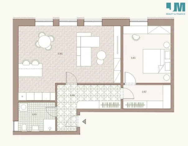 Prodej bytu 3+kk, Býchory, 79 m2
