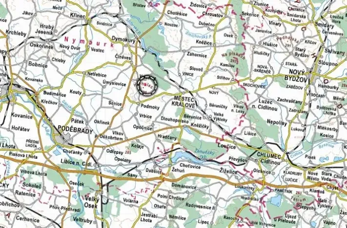 Prodej louky, Velenice, 8638 m2