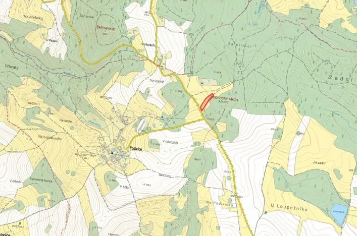 Prodej pole, Kaliště, 4812 m2
