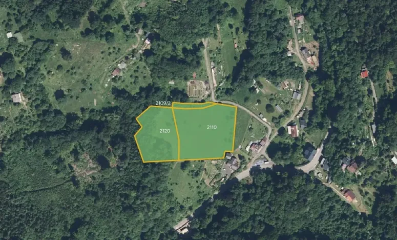 Prodej louky, Železný Brod, 5198 m2