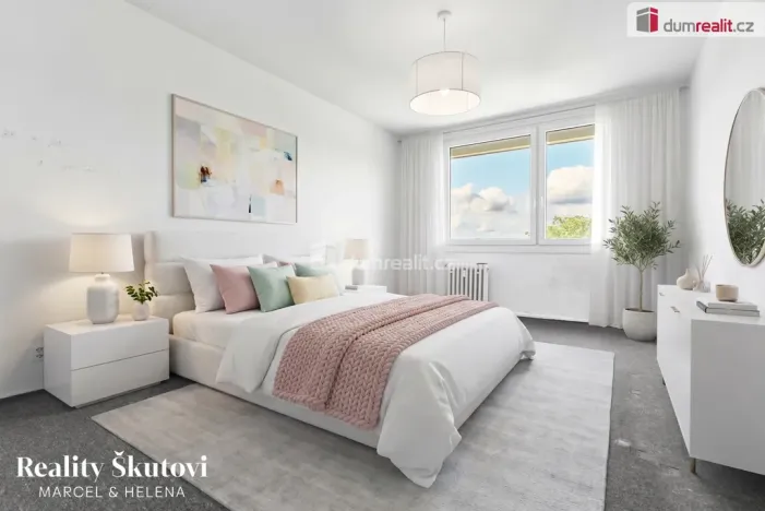 Prodej bytu 2+1, Ústí nad Labem - Severní Terasa, Švestková, 61 m2