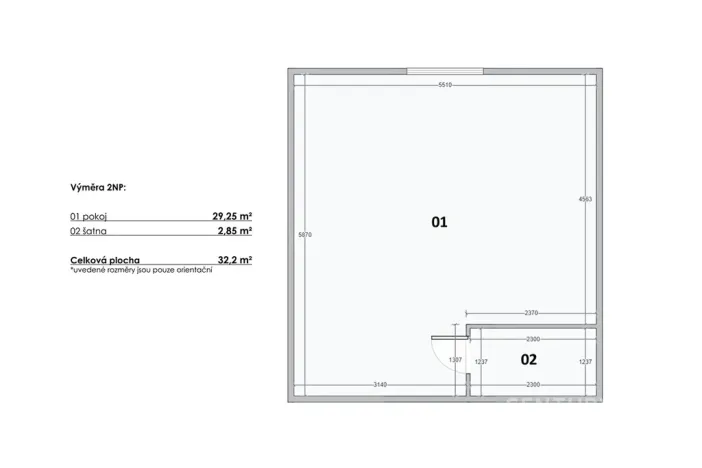 Prodej chaty, Poříčí nad Sázavou, Potočiny, 41 m2