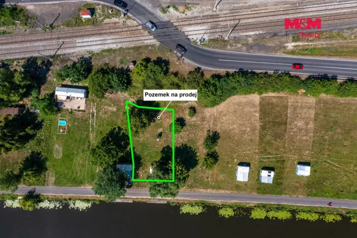 Prodej zahrady, Křešice, 449 m2
