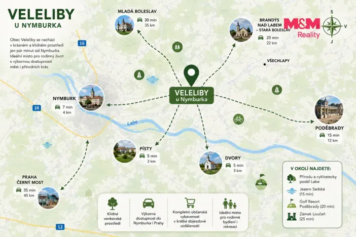 Prodej pozemku pro bydlení, Dvory - Veleliby, 618 m2