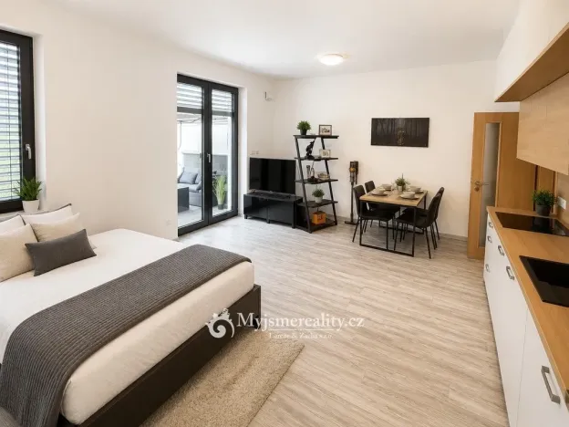 Pronájem bytu 1+kk, Znojmo, Jarošova, 32 m2