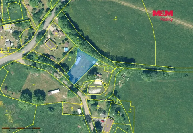 Prodej pozemku pro bydlení, Útvina - Český Chloumek, 913 m2