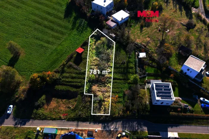 Prodej pozemku pro bydlení, Zlín - Příluky, 781 m2