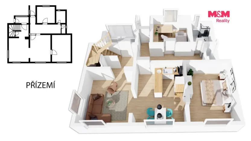 Prodej rodinného domu, Hluboká nad Vltavou, Svat. Čecha, 160 m2