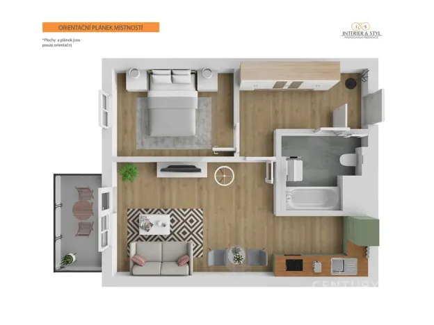 Prodej bytu 2+kk, Praha - Hostivař, 47 m2