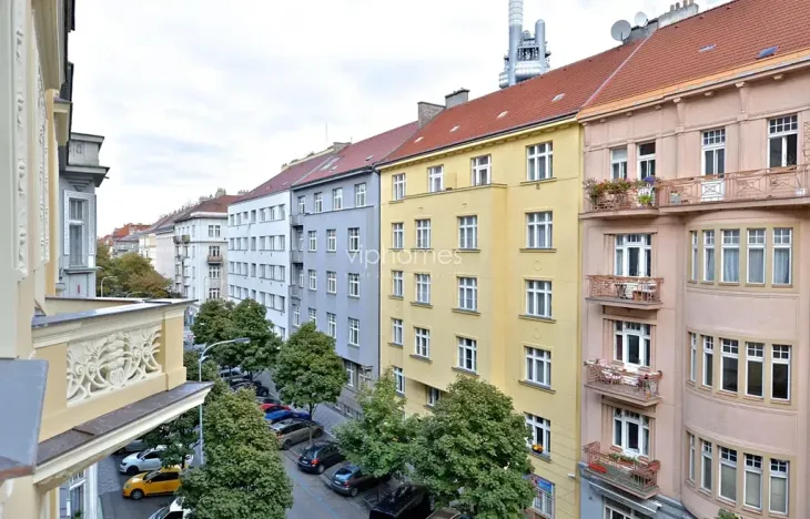Pronájem bytu 2+kk, Praha - Vinohrady, náměstí Jiřího z Poděbrad, 56 m2