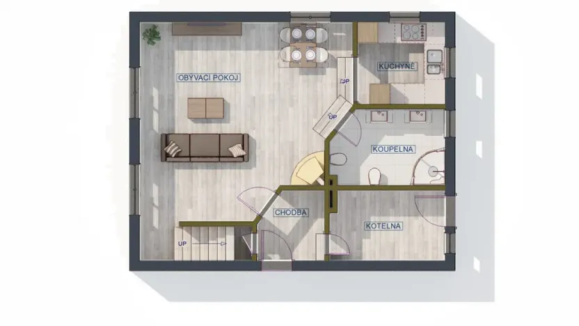 Prodej rodinného domu, Homole, 140 m2