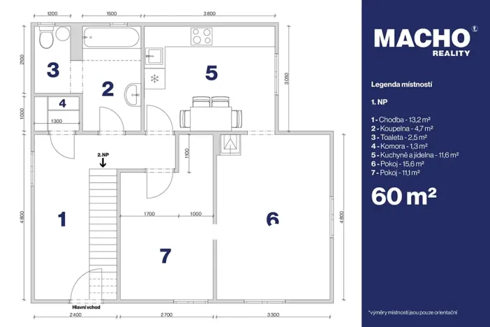 Prodej chaty, Mníšek pod Brdy, U Lípy, 118 m2