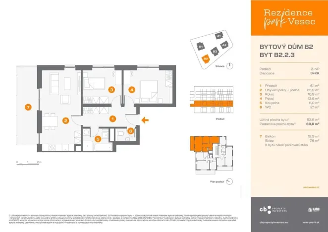 Prodej bytu 3+kk, Liberec, K Sportovnímu Areálu, 69 m2