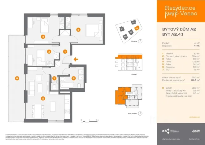 Prodej bytu 4+kk, Liberec, K Sportovnímu Areálu, 80 m2