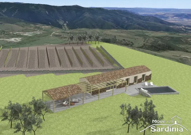 Prodej domu, Trinita D Agultu, Sardinie, Itálie, 112 m2