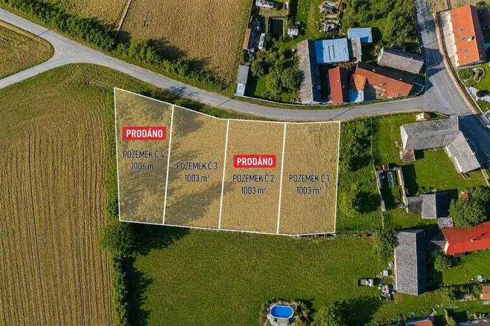 Prodej pozemku pro bydlení, Kozlovice, 1003 m2