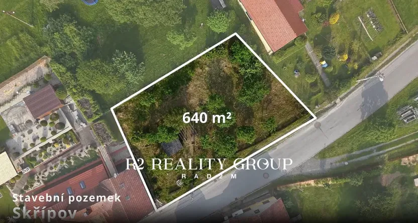 Prodej pozemku, Skřípov, 640 m2