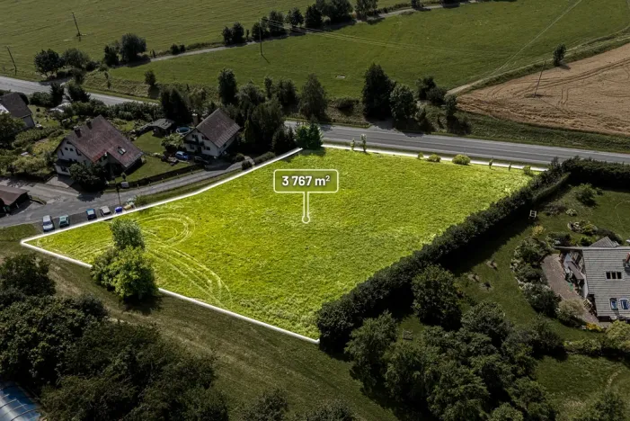 Prodej pozemku, Horní Branná - Valteřice, 3767 m2