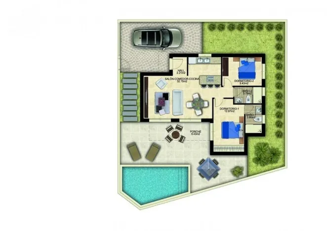 Prodej rodinného domu, Benijofar, Alicante, Španělsko, 90 m2