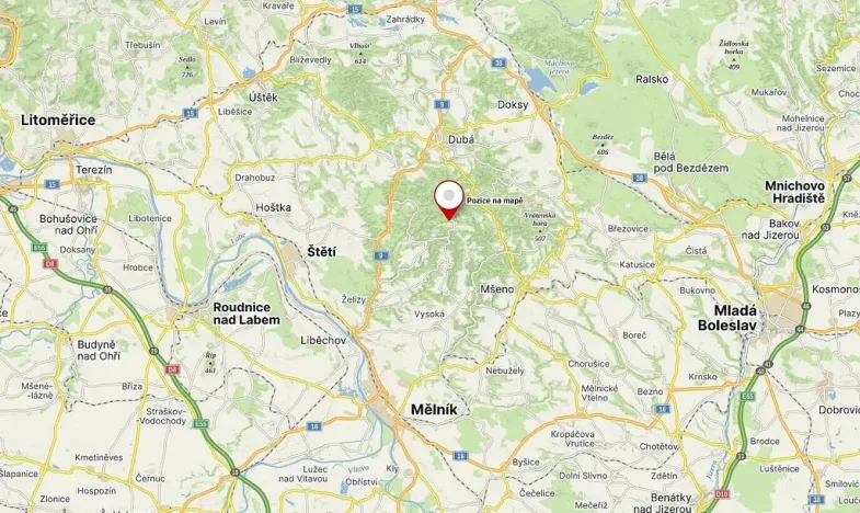 Prodej pozemku, Dobřeň, 192 m2