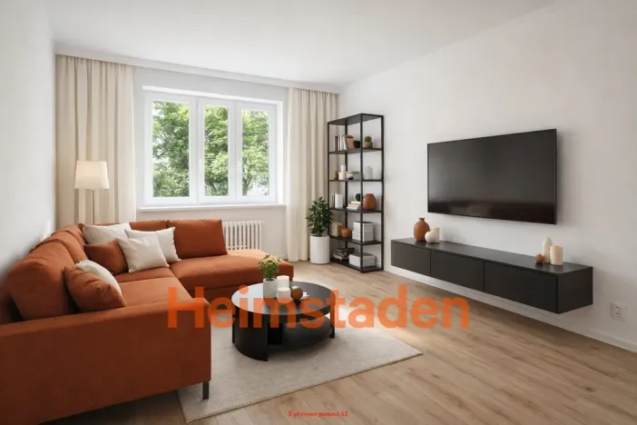 Pronájem bytu 2+1, Karviná - Nové Město, Čapkova, 57 m2
