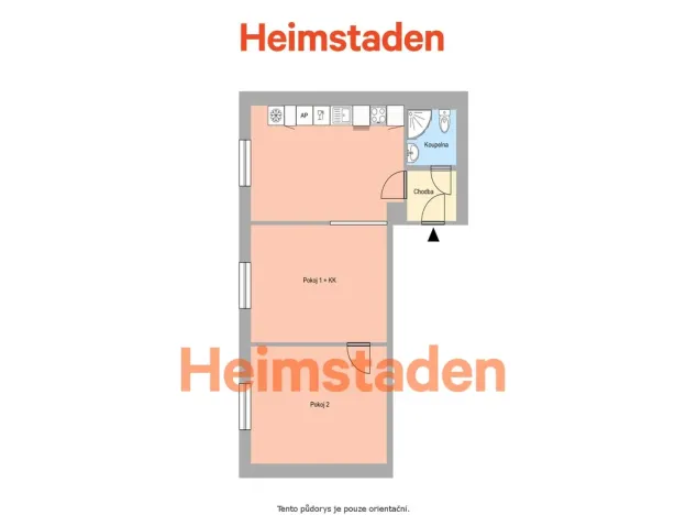Pronájem bytu 2+kk, Havířov - Město, Jana Švermy, 57 m2