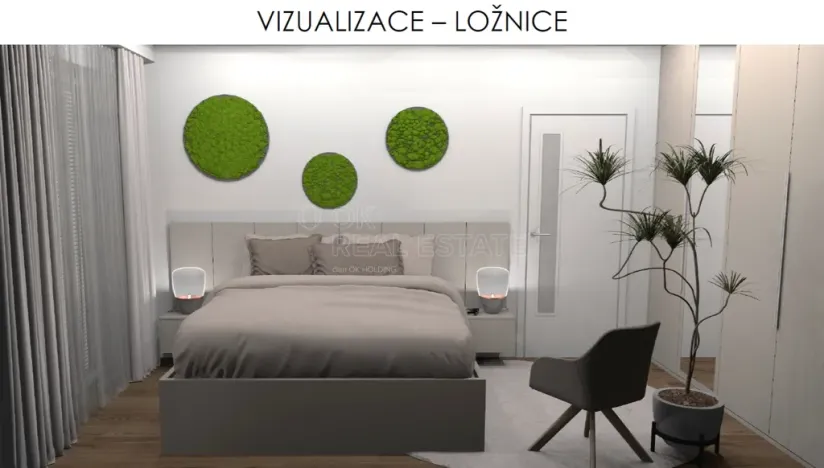 Pronájem bytu 2+kk, Brno, Komárovská, 52 m2