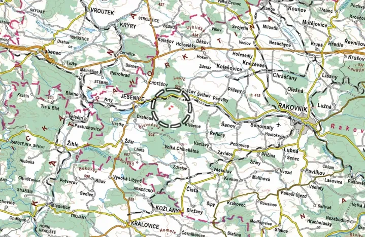 Prodej pole, Jesenice, 5948 m2