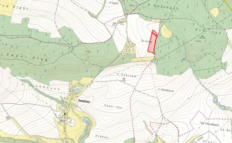 Prodej pole, Bojanovice, 13976 m2