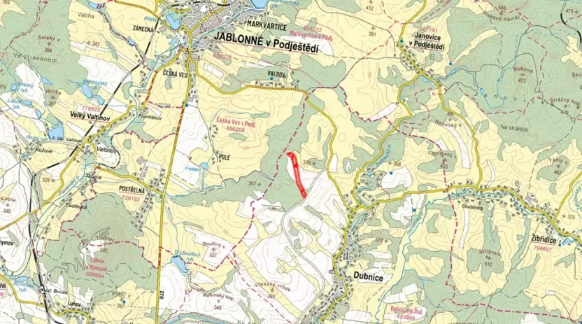 Prodej pole, Dubnice, 51534 m2