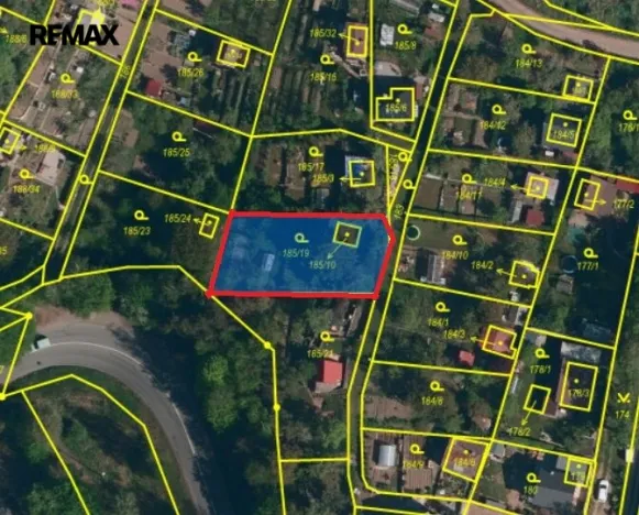 Prodej zahrady, Jihlava, 550 m2